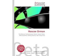 Roscoe Orman: The Robinson Family (Sesame Street), Sesame Street, Willie Dynamite, Striking Distance, New Jersey Drive