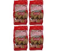 Roscos Integrales de Canela Sanavi Pack 4 x 400 g - Galletas Artesanales con Harina Integral de Trigo | Alto Contenido en Fibra · Con Azúcar de Caña · Sin Aceite de Palma, Huevo ni Leche