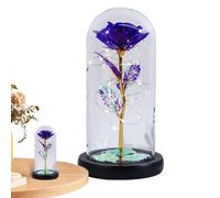 Rose Artifile Eternelle, Rose Artifile Eternelle, Rose de Noël ARC-en- de luz Nocturna de Rosas, s de Rosas Luminosas Creativas para Mujer, niña