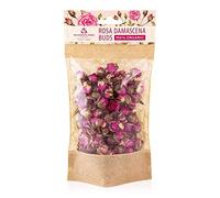 Rose Buds - Brotes de damascena y pétalos 100% orgánicos secos