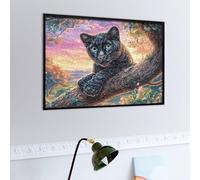 Rose Chat Noir Puzzle 500 Piezas Decoración De Sala Faune Sauvage Rompecabezas para Adultos 3D DIY Creativo Desafío Intelectual Juguete Educativo 500 PCS
