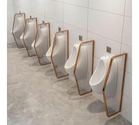 Rose d - Partit para orinal de pared, 1 pieza templada con acero inoxidable e para hoteles, escuelas, centros comerciales, baños públicos