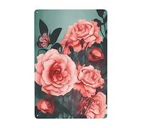 Rose Está En Plenitud hasta La Muerte Letrero De Estaño Divertida Metal Cartel Vintage Carteles De Pared De Metal para Salón Cocina Baño