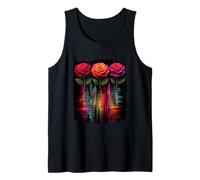 Rose Flowers - Floral Art Camiseta sin Mangas