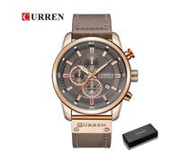 (rose gray box) Top Brand Luxury Chronograph Quartz Watch Men Sports Watches Military Army Male Wrist Watch Clock relogio masculino
