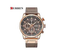 (rose gray) Top Brand Luxury Chronograph Quartz Watch Men Sports Watches Military Army Male Wrist Watch Clock relogio masculino