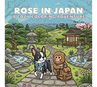 Rose in Japan: Bold and easy coloring book (Rose Around the World, Bold & Easy Journey.)