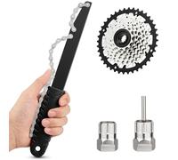 Rose Kuli Herramienta de cadena para bicicleta, extractor de piñones, herramienta de bloqueo de cassette, extractor de casetes, adecuado para cajas de bicicleta
