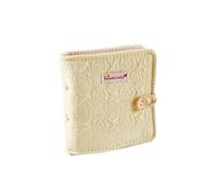 Rose One Palace - Libro de tarjetas de celosía (tamaño pequeño), diseño de hojas sueltas, color amarillo cálido