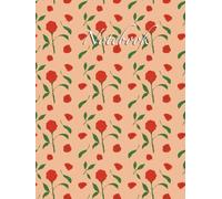 Rose Pattern Notebook for Everyone: Rose Pattern Notebook | 100 pages | 8.5” x 11” | Notebook | for kids or adult