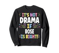 Rose Personalized Women's Gift Custom Rose Sudadera