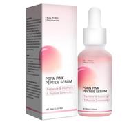 Rose Pink Peptide Serum, Pink Glow Anti-Aging Serum For Fine Lines And Wrinkles, Lifting Firming.Improves Uneven Skin Tone,Enhances Elasticity Moisturizing,Glass Shiny Skin.30ml