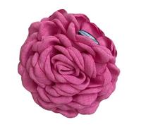 Rose Princess - Pinza grande para el pelo, diseño de flores, color rojo | Pasadores de captura de camelia