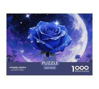 Rose Puzzle 1000 Pezzi per Se Détendre FAI Da Te, Intrattenimento Creativo, Divertimento Gioco Familiare Regali Natale per Adulti E Bambini Da 14 Anni E Più 70x50cm/1000pcs