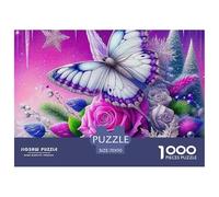 Rose Puzzle De 1000 Piezas Puzzle Arte Entretenimiento Creativo Adultos Y Niños A Partir De 12 Año 70x50cm/1000pcs