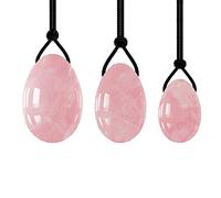Rose Quartz Jade Balls Yoni Eggs Set Natural Stone Pelvic Kegel massage Jade Egg Muscles Tightening Crystal Crystal Ball-type 1