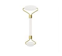 Rose Quartz Jade Roller Facial Massager Roller Real Stone Masaje Face Lifting Beauty Tools, Tipo 2