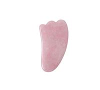 Rose Quartz Jade Roller y Gua Sha Set Masajeador facial Gouache Natural Jade Stone Cuidado de la piel Caja de herramientas de belleza, tipo 07