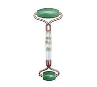 Rose Quartz Jade Roller y Gua Sha Set Masajeador facial Gouache Natural Jade Stone Cuidado de la piel Caja de herramientas de belleza, tipo 06