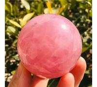 Rose Quartz Sphere Crystal Ball Gemstone Ornaments