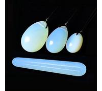 Rose Quartz Yoni Egg Jade Eggs Women Kegel Jade, Opal Egg Set