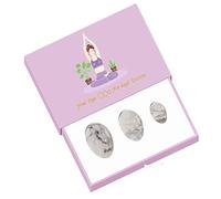 Rose Quartz Yoni Egg Set Drilled Natural Jade Eggs Amethyst Kegel Balls -Set_F