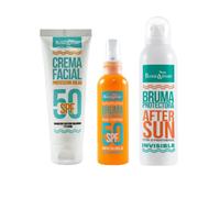 Rose & Rose Kit KITRR After Sun Reparador + Crema Facial Solar SPF50 + Bruma Solar SPF50 | Hidratación Profunda, Protección Avanzada y Cuidado Intensivo para Todo Tipo de Piel | Rápida Absorción