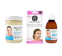 Rose & Rose | Kit Tónico Intensivo + Gel + Peeling | Cuidado Completo Facial | Rutina de Limpieza, Renovación e Hidratación | Para una Piel de Aspecto Más Uniforme y Radiante