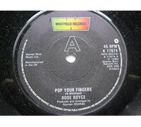 Rose Royce - Rose Royce Pop Your Fingers/I Wonder Where You Are Tonight 7" Whitfield K17679 EX 1980