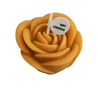 Rose Shaped Flower Candle, 5.4x3.6cm Soy Wax Romantic Aromatherapy Candle, Flower Shaped Scented, Decorative Home Fragrance for Relaxation, Wedding, Party, Gift Use