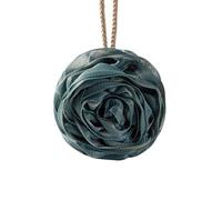 Rose Sponge - Bola de baño de burbujas de gran tamaño, no dispersa, súper suave, bonita, exfoliación suave, accesorios de baño de lujo (multicolor) (azul urano)