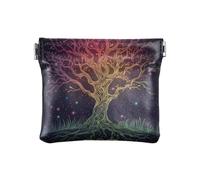 Rose Tarot - Monederos de cuero para mujer, bolsas de cosméticos únicas para mujeres y niñas, Tarot de árbol, 1 size, Moderno