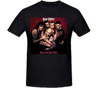 Rose Tato Scarred for Life Graphic tee Printed T-Shirt Black XXL