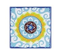 Rose & Tulipanes - Salvamanteles Azul de Regalo - Línea Nador, Accesorios - Accesorios de Cocina - Cerámica - 20 x 20 cm