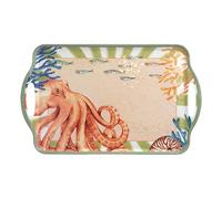 Rose & Tulipani - Bandeja con Asas, 49 x 29,5 cm, de melamina