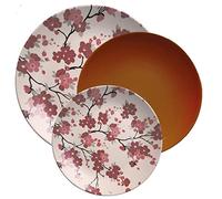 ROSE & TULIPANI MILANO Platos, Gres porcelánico, Multicolor, 19 Centimeters, 18
