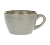 ROSE & TULIPANI MILANO Rose & TULIPANI-Juego de 4 Tazas de Desayuno Concierto Gris Perla, Gres