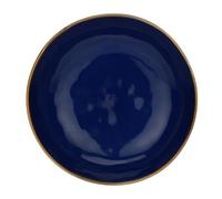 ROSE & TULIPANI MILANO Rose & TULIPANI-Juego de 4 Platos hondos de Concierto Azul Cobalto, Acero Inoxidable, 21 cm