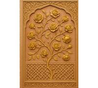 Rose Vines of the Courtyard: A Persian Grove-Inspired Hardcover Journal of Hidden Beauty and Garden Calm