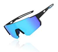 Rosedreamer Gafas Fotocromaticas Gafas de Sol Deportivas Hombres Mujeres Gafas de Sol Polarizadas Ciclismo Gafas de Running para MTB Carretera Ciclismo Ciclismo Esquí Ciclismo Running con UV400(Azul)