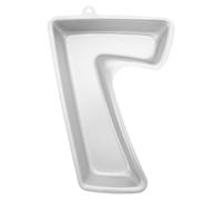 ROSEEONNE 3D Number Cake Pan Number 7 Non-stick Cake Mold Aluminum Alloy Baking Mold Novelty Baking Tins For Birthday Party