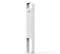 ROSEEONNE Cenicero de pie Floor Ashtray For Cigarettes Outdoor Indoor Cigar Ashtray Stand Cigarette Butt Receptacle For Outdoor Places(Weiß)