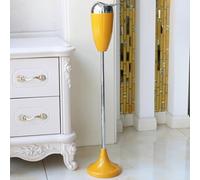 ROSEEONNE Cenicero de pie Floor Standing Ashtray w/Lid,Adjustable Cigarette Ash Tray,Outdoor Stainless Steel Cigar Container Ash Holder(Geel)