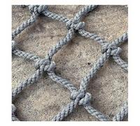 ROSEEONNE Jute Hemp Rope Nets for Safety & Decorative,Rope Ladder for Kids Versatile Ropes NetTree House Climbing Red Cuerda(1 * 2m)