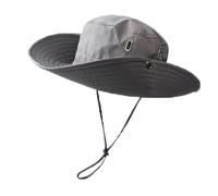 ROSEEONNE Pamelas Sombrero Sombrero para el Sol de ala Ancha, Sombrero de Pescador de Playa, un Sombrero con Dos usos, Sombrero para el Sol, Adecuado para Pesca y montañismo Pamelas