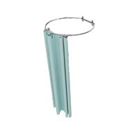 ROSEEONNE probador Ropa Probador de Columna de Pared de Metal en Forma de O, probador portátil, Apto Compatible with Tiendas de Ropa, oficinas y Tiendas. probador Vestuario(BLU,40 * 90cm)