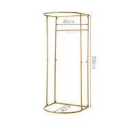 ROSEEONNE probador Ropa Probador móvil Compatible with Centro Comercial, probador portátil, probador Temporal Tienda de Ropa, Oficina probador Vestuario(Lila,0.85 * 0.8 * 2m)