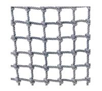 ROSEEONNE Red de Cuerda de cáñamo for Seguridad Infantil, Ideal for Balcones, escaleras, Vallas, Jardines y Parques Infantiles. También Sirve como Red de protección Decorativa. Red Cuerda(1 * 5m)