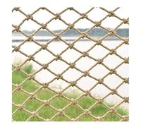 ROSEEONNE Red de Cuerda de cáñamo, Redes de Seguridad Infantil, Valla de Cuerda, escaleras, balcón, jardín, Parque Infantil, Cuerdas de protección, Redes Red Cuerda(1 * 2m)