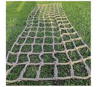 ROSEEONNE Red de Escalada for niños en Parques Infantiles, Red de Carga con Cuerda for Escalada, Redes de Seguridad for Interiores y Exteriores for circuitos de obstáculos. Red Cuerda(1 * 1m)